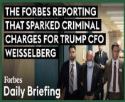 Allen Weisselberg pleaded guilty to two perjury counts on Monday. Forbes’ investigations into the size of the ex-president’s New York penthouse played a key role in exposing his lies.&#60;br/&#62;&#60;br/&#62;Read the full story on Forbes: https://www.forbes.com/sites/alisondurkee/2024/03/04/heres-the-forbes-reporting-that-sparked-criminal-charges-for-trump-cfo-weisselberg/?sh=6b2983177fd7&#60;br/&#62;&#60;br/&#62;Subscribe to FORBES: https://www.youtube.com/user/Forbes?sub_confirmation=1&#60;br/&#62;&#60;br/&#62;Fuel your success with Forbes. Gain unlimited access to premium journalism, including breaking news, groundbreaking in-depth reported stories, daily digests and more. Plus, members get a front-row seat at members-only events with leading thinkers and doers, access to premium video that can help you get ahead, an ad-light experience, early access to select products including NFT drops and more:&#60;br/&#62;&#60;br/&#62;https://account.forbes.com/membership/?utm_source=youtube&amp;utm_medium=display&amp;utm_campaign=growth_non-sub_paid_subscribe_ytdescript&#60;br/&#62;&#60;br/&#62;Stay Connected&#60;br/&#62;Forbes newsletters: https://newsletters.editorial.forbes.com&#60;br/&#62;Forbes on Facebook: http://fb.com/forbes&#60;br/&#62;Forbes Video on Twitter: http://www.twitter.com/forbes&#60;br/&#62;Forbes Video on Instagram: http://instagram.com/forbes&#60;br/&#62;More From Forbes:http://forbes.com&#60;br/&#62;&#60;br/&#62;Forbes covers the intersection of entrepreneurship, wealth, technology, business and lifestyle with a focus on people and success.