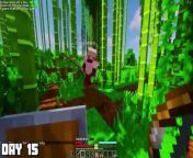 I Survived 100 Days as NARUTO in Minecraft