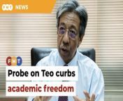 The Malaysian Academic Movement disagrees with Teo Kok Seong’s views but says he should not be probed.&#60;br/&#62;&#60;br/&#62;&#60;br/&#62;Read More: https://www.freemalaysiatoday.com/category/nation/2024/03/13/police-probe-on-teo-curbs-academic-freedom-says-group/&#60;br/&#62;&#60;br/&#62;Laporan Lanjut: https://www.freemalaysiatoday.com/category/bahasa/tempatan/2024/03/13/siasatan-polis-terhadap-teo-sekat-kebebasan-akademik-kata-ngo/&#60;br/&#62;&#60;br/&#62;Free Malaysia Today is an independent, bi-lingual news portal with a focus on Malaysian current affairs.&#60;br/&#62;&#60;br/&#62;Subscribe to our channel - http://bit.ly/2Qo08ry&#60;br/&#62;------------------------------------------------------------------------------------------------------------------------------------------------------&#60;br/&#62;Check us out at https://www.freemalaysiatoday.com&#60;br/&#62;Follow FMT on Facebook: https://bit.ly/49JJoo5&#60;br/&#62;Follow FMT on Dailymotion: https://bit.ly/2WGITHM&#60;br/&#62;Follow FMT on X: https://bit.ly/48zARSW &#60;br/&#62;Follow FMT on Instagram: https://bit.ly/48Cq76h&#60;br/&#62;Follow FMT on TikTok : https://bit.ly/3uKuQFp&#60;br/&#62;Follow FMT Berita on TikTok: https://bit.ly/48vpnQG &#60;br/&#62;Follow FMT Telegram - https://bit.ly/42VyzMX&#60;br/&#62;Follow FMT LinkedIn - https://bit.ly/42YytEb&#60;br/&#62;Follow FMT Lifestyle on Instagram: https://bit.ly/42WrsUj&#60;br/&#62;Follow FMT on WhatsApp: https://bit.ly/49GMbxW &#60;br/&#62;------------------------------------------------------------------------------------------------------------------------------------------------------&#60;br/&#62;Download FMT News App:&#60;br/&#62;Google Play – http://bit.ly/2YSuV46&#60;br/&#62;App Store – https://apple.co/2HNH7gZ&#60;br/&#62;Huawei AppGallery - https://bit.ly/2D2OpNP&#60;br/&#62;&#60;br/&#62;#FMTNews #TeoKokSeong #Gerak #AnwarIbrahim