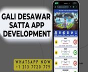 Gali Disawar Satta website development service in delhiGali Desawar Satta App Development&#60;br/&#62;Gali Disawar app development &#60;br/&#62;Gali Disawar Satta website development service in delhi&#60;br/&#62;To get free demo or to buy script contact us on whatsapp, our whatsapp contact number is +12137720779 or &#60;br/&#62;visit our website :- https://cuevasoft.com/satta-matka-development.php