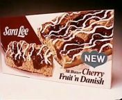 1970s era Sara Lee fruit and danish TV commercial. Bo, those were the good old days. It was before Sara Lee was split apart by it&#39;s new CORPORATE OVERLORD - Tyson Foods. &#60;br/&#62;&#60;br/&#62;Sara Lee was a suburban Chicago food conglomerate. they owned Sara Lee bread (largest in the nation), Sara Lee frozen bakery, and Hillshire meats). Being split apart, it became ripe for a corporate takeover - hence their new corporate OVERLORD&#60;br/&#62;&#60;br/&#62;You might enjoy my still photo gallery, which is made up of POP CULTURE images, that I personally created. I receive a token amount of money per 5 second viewing of an individual large photo - Thank you.&#60;br/&#62;Please check it out athttps://www.clickasnap.com/profile/TVToyMemories