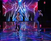 The young hip-hop duo performs a dance to the hit song &#92;