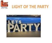 At Light of the Party, we take pride in being a trusted local business serving Brisbane and the Gold Coast. Our expertise lies in providing top-quality light up letters, as well as exceptional event letters tailored to your specific needs. For More Details Plese Visit Our website: https://lightoftheparty.com.au/