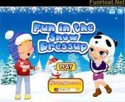 Play Fun in the Snow Dress Up at FunHost.Net/snowdress She&#39;s got a hot date with a snowman! Click the frosty pink icons to pick out a comfy outdoor outfit and bundle this girl up for a stylish day of playing in the snow. (Christmas, Dress, Girly, New Year, Snow Game ).&#60;br/&#62;&#60;br/&#62;Play Fun in the Snow Dress Up for Free at FunHost.Net/snowdress on FunHost.Net , The Fun Host of Apps and Games!&#60;br/&#62;&#60;br/&#62;Fun in the Snow Dress Up Game: FunHost.Net/snowdress &#60;br/&#62;www: FunHost.Net &#60;br/&#62;Facebook: facebook.com/FunHostApps &#60;br/&#62;Twitter: twitter.com/FunHost &#60;br/&#62;