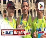 Rixone Martinez, first Filipino Finisher ng 2024 Rome Marathon