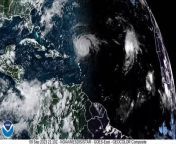 Hurricane Lee time-lapse was captured by the NOAA GOES-East satellite from from space. &#60;br/&#62;&#60;br/&#62;Features the song Broken Glass from Logan Spaleta&#60;br/&#62;Credit: Space.com &#124; footage courtesy: CIRA/NOAA