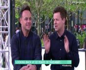 Ant and Dec reveal turmoil over Saturday Night Takeaway endSource This Morning