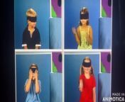 Gameshow Gary hosts Using Your Senses! In today’s episode, each of our contestants has to try and guess the ingredients in this banana split. In the first half of the game, we have to blindfold our contestants so they can’t use their sights but can use their senses of hearing, smell, and taste. In the second half, the contestants removed their blindfold and for the sense of touch, they have to guess what they feel inside the box without looking inside the hole of the box. And for the sense of sight, the contestants have to cover their eyes and then open them to see a surprise.&#60;br/&#62;&#60;br/&#62;Questions: What do you hear?&#60;br/&#62;What do you smell?&#60;br/&#62;What do you taste?&#60;br/&#62;What do you feel?&#60;br/&#62;What do you see?&#60;br/&#62;&#60;br/&#62;Answers: Whipped Cream&#60;br/&#62;Banana&#60;br/&#62;Marshmallows&#60;br/&#62;Ice Cream&#60;br/&#62;Banana Split&#60;br/&#62;&#60;br/&#62;Video: Shapes and Surprises (2002)