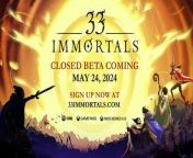 33 Immortals - Gameplay Trailer (ESRB) from 33 gif