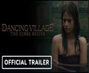 Check out the creepy trailer for Dancing Village: The Curse Begins, an upcoming horror-thriller movie prequel to KKN DI DESA PENARI.&#60;br/&#62;&#60;br/&#62;Dancing Village: The Curse Begins stars Aulia Sarah, Maudy Effrosina, Jourdy Pranata, Moh. Iqbal Sulaiman, Ardit Erwandha, Claresta Taufan, Diding Boneng, Aming Sugandhi, Dinda Kanyadewi, Pipien Putri, Maryam Supraba, Bimasena, Putri Permata, Baiq Vania Estiningtyas Sagita, and Baiq Nathania Elvaretta. &#60;br/&#62;&#60;br/&#62;In Dancing Village: The Curse Begins, a shaman instructs Mila to return a mystical bracelet, the Kawaturih, to the “Dancing Village,” a remote site on the easternmost tip of Java Island. Joined by her cousin, Yuda, and his friends Jito and Arya, Mila arrives on the island only to discover that the village elder has passed away, and that the new guardian, Mbah Buyut, isn’t present. Various strange and eerie events occur while awaiting Mbah Buyut’s return, including Mila being visited by Badarawuhi, a mysterious, mythical being who rules the village. When she decides to return the Kawaturih without the help of Mgah Buyut, Mila threatens the village’s safety, and she must join a ritual to select the new “Dawuh,” a cursed soul forced to dance for the rest of her life. &#60;br/&#62;&#60;br/&#62;The screenplay for Dancing Village: The Curse Begins is by Lele Laila. It is produced by Manoj Punjabi. &#60;br/&#62;&#60;br/&#62;Dancing Village: The Curse Begins, directed by Kimo Stamboel, opens in select US theaters on April 26, 2024.