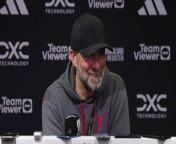 Liverpool boss Jurgen Klopp on their disappointing 2-2 draw with Manchester United which hands Arsenal the initiative in the Premier League title race&#60;br/&#62;Old Trafford, Manchester, UK