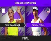 Danielle Collins followed her Miami Open title with victory at the Charleston Open.