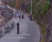 Police want your help identifying a scooter rider after a crash on Wollongong&#39;s Blue Mile left a 10-year-old boy hospitalised.&#60;br/&#62;Video supplied by NSW Police