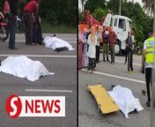 A sub-contractor was charged at the Sungai Siput Magistrate&#39;s Court in Perak on Tuesday (April 9th) with reckless driving that resulted in the deaths of two brothers. . &#60;br/&#62;&#60;br/&#62;52-year-old Lee Kin Peng is said to have allegedly committed the offences, resulting in the deaths of17-year-old Ahmad Zuhal Norazlan and 13-year-old brother Ahmad Marikh at KM38 Jalan Ipoh-Kuala Kangsar between 7am and 7.15am onFriday (April 5th). &#60;br/&#62;&#60;br/&#62;Read more at https://shorturl.at/mrPS9&#60;br/&#62;&#60;br/&#62;WATCH MORE: https://thestartv.com/c/news&#60;br/&#62;SUBSCRIBE: https://cutt.ly/TheStar&#60;br/&#62;LIKE: https://fb.com/TheStarOnline&#60;br/&#62;