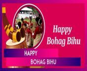 Bohag Bihu, a seven-day harvest festival, marks the beginning of the Assamese New Year. It&#39;s a huge deal for Assamese people. The celebration is filled with joy and excitement. To begin the Bohag Bihu 2024 festivities, which will take place from April 14 to 20, share Bohag Bihu wishes, greetings, images, and messages.&#60;br/&#62;