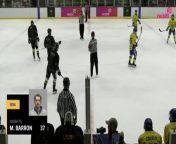 Highlights of the NIHL National play-off clash between Hull Seahawks and Leeds Knights at Hull Ice Arena on Sunday, April 7, 2024