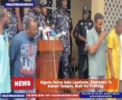Nigeria Police Asks Landlords, Employers To Submit Tenants, Staff For Profiling ~ OsazuwaAkonedo #Daniels #Employers #Kidnappers #Landlords #NED #Nwoko #Police #Regina #Staff #Tenants Landlords And Employers Of Domestic Staff In Nigeria Have Been Asked To Visit The Nearest Police Station To Pick Forms For The Profiling Of Their Tenants And House Helps Respectively. https://osazuwaakonedo.news/nigeria-police-asks-landlords-employers-to-submit-tenants-staff-for-profiling/12/04/2024/ #Breaking News Published: April 12th, 2024 Reshared: April 12, 2024 10:38 pm