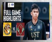 UAAP Game Highlights: UST moves closer to Fighting Four with UP sweep from 2292 gal move
