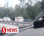 Three foreign workers died in an accident between a car and a lorry on the North-South Expressway near Kampar, Perak on Wednesday (April 10).&#60;br/&#62;&#60;br/&#62;Read more at https://tinyurl.com/5be9y42a&#60;br/&#62;&#60;br/&#62;WATCH MORE: https://thestartv.com/c/news&#60;br/&#62;SUBSCRIBE: https://cutt.ly/TheStar&#60;br/&#62;LIKE: https://fb.com/TheStarOnline