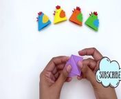 Paper Hen Finger Puppet Toy / How to Maketoy With Paper At Home / Paper Craft / Moving Paper Toy&#60;br/&#62;#craft#papercraft #toys