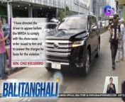 Driver ng kamag-anak pala ni Sen. Chiz Escudero!&#60;br/&#62;&#60;br/&#62;&#60;br/&#62;Balitanghali is the daily noontime newscast of GTV anchored by Raffy Tima and Connie Sison. It airs Mondays to Fridays at 10:30 AM (PHL Time). For more videos from Balitanghali, visit http://www.gmanews.tv/balitanghali.&#60;br/&#62;&#60;br/&#62;#GMAIntegratedNews #KapusoStream&#60;br/&#62;&#60;br/&#62;Breaking news and stories from the Philippines and abroad:&#60;br/&#62;GMA Integrated News Portal: http://www.gmanews.tv&#60;br/&#62;Facebook: http://www.facebook.com/gmanews&#60;br/&#62;TikTok: https://www.tiktok.com/@gmanews&#60;br/&#62;Twitter: http://www.twitter.com/gmanews&#60;br/&#62;Instagram: http://www.instagram.com/gmanews&#60;br/&#62;&#60;br/&#62;GMA Network Kapuso programs on GMA Pinoy TV: https://gmapinoytv.com/subscribe