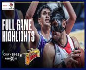 PBA Game Highlights: San Miguel dismisses Converge 1st half challenge, claims QF spot at 6-0 from vertical fap challenge
