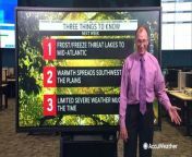 Bernie Rayno spoke with AccuWeather Long-range Expert Joe Lundberg to find out what the forecast looks like next week for the United States.