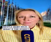 You may have heard there’s an argument raging about Nestle’s baby milk. But what’s the story? CGTN’s Julia Lyubova reports from Switzerland.