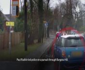 A dangerous driver who reached speeds of 80mph in a 30mph zone in West Sussex has been sentenced. Video courtesy of Sussex Police