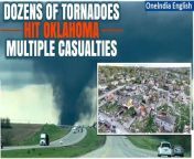 Deadly tornadoes tore through Oklahoma, claiming the lives of four individuals, including an infant, and injuring over 100 others. The destructive storms left a trail of devastation in Sulphur, a rural town with approximately 5,000 residents. Buildings were completely destroyed, cars overturned, and roofs blown off houses, leaving behind scenes of widespread destruction. Additionally, thousands of residents were left without electricity in the aftermath of the tornadoes. “You just can’t believe the destruction,” Oklahoma Governor Kevin Stitt said during a visit to the hard-hit town. “It seems like every business downtown has been destroyed.”&#60;br/&#62; &#60;br/&#62;#OklahomaTornado #SulphurOklahoma #TornadoDestruction #USNews #NaturalDisaster #TornadoDamage #SulphurTornado #EmergencyResponse #WeatherAlert #StormDamage&#60;br/&#62;~PR.152~ED.194~GR.125~HT.96~