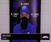Duke led by 10 points early and regained the lead in the second half. The Blue Devils were outscored 21-0 in the fourth quarter, however and lost to Virginia. David Cutcliffe breaks down the loss