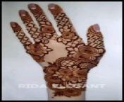 Very Beautiful Back Hand Mehndi Design _ Henna Designs by Rida Elegant from mehndi xxx