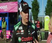 Brad Keselowski shares his thoughts after finishing second to Tyler Reddick at Talladega Superspeedway.