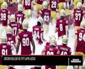 Boston College Pitt Preview and notes