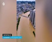 The torrential rains of recent weeks have overflowed numerous riverbeds, causing a disaster unparalleled in the last century in the region. There are more than 110,000 evacuees.