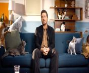 Watch as Chris Pratt becomes a cat to prepare for the animated comedy movie The Garfield Movie.&#60;br/&#62;&#60;br/&#62;The Garfield Movie Cast:&#60;br/&#62;&#60;br/&#62;Chris Pratt, Samuel L. Jackson, Hannah Waddingham, Ving Rhames, Nicholas Hoult, Cecily Strong, Harvey Guillén, Brett Goldstein and Bowen Yang&#60;br/&#62;&#60;br/&#62;The Garfield Movie will hit theaters May 24, 2024!