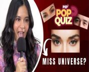 StarPop artist Janah Zaplan plays Eye Spy, guessing different celebrities by their eyes.&#60;br/&#62;&#60;br/&#62;#PEPPopQuiz #EyeSpy #CelebrityQuiz &#60;br/&#62;&#60;br/&#62;PEP Pop Quiz Game: Eye Spy&#60;br/&#62;Guests: Janah Zaplan&#60;br/&#62;Host: Tin Baylon&#60;br/&#62;Researcher: Khym Manalo&#60;br/&#62;Video Editor: Jaymar Talabong&#60;br/&#62;Graphic Designer: Igi Talao&#60;br/&#62;&#60;br/&#62;Subscribe to our YouTube channel! https://www.youtube.com/PEPMediabox&#60;br/&#62;&#60;br/&#62;Know the latest in showbiz at http://www.pep.ph&#60;br/&#62;&#60;br/&#62;Follow us! &#60;br/&#62;Instagram: https://www.instagram.com/pepalerts/ &#60;br/&#62;Facebook: https://www.facebook.com/PEPalerts &#60;br/&#62;Twitter: https://twitter.com/pepalerts&#60;br/&#62;&#60;br/&#62;Visit our DailyMotion channel! https://www.dailymotion.com/PEPalerts&#60;br/&#62;&#60;br/&#62;Join us on Viber: https://bit.ly/PEPonViber&#60;br/&#62;&#60;br/&#62;Watch us on Kumu: pep.ph
