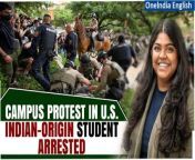 An Indian-origin student finds himself at the center of controversy after being arrested and barred from Princeton University for participating in anti-Israel protests on campus. Join us as we delve into the fallout of this incident and the debate surrounding free expression versus campus discipline. &#60;br/&#62; &#60;br/&#62; &#60;br/&#62;#CampusProtestinUS #IndianOriginStudent #ProPalestineProtest #Princeton #AntisemeticProtest #IsraelHamasWar #IndianOrigininUSA #IndianAmericans #Oneindia&#60;br/&#62;~HT.178~PR.274~ED.155~GR.125~