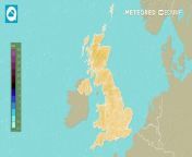 UK Modelled Accumulated Precipitation for the next few days