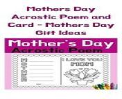 Calling all creative minds! This Mother&#39;s Day, let&#39;s celebrate Mom with a heartfelt poem and a touch of artistry.&#60;br/&#62;&#60;br/&#62;https://www.teacherspayteachers.com/Product/Mothers-Day-Acrostic-Poem-and-Card-mothers-day-flower-poem-11463257&#60;br/&#62;&#60;br/&#62;Size paper (11&#92;