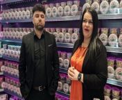 Lenka Slovakova talks about her new shop, Krunchee Kandeez,which will be offering new craze - freeze-dried sweets - when it opens in Blackpool on Saturday April 27.