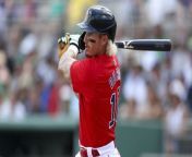Red Sox Shut Out Guardians 8-0, Notching Key Victory from thick red