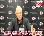 Kansas City Chiefs head coach Andy Reid discusses the Chiefs&#39; limited offensive snaps against the Denver Broncos and how that played into Le&#39;Veon Bell&#39;s usage.