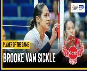 PVL Player of the Game Highlights: Brooke Van Sickle erupts with career-high 36 points in Petro Gazz's win over Chery Tiggo from ashlynn brooke onlyfans