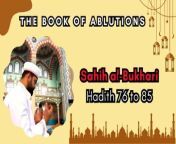 This video explores hadiths 76 - 85 from Sahih Al-Bukhari, specifically focusing on the Book of Ablutions. It provides the English translation of these hadiths, offering a deeper understanding of the Islamic ritual purification practices performed before prayer (ablutions).&#60;br/&#62;&#60;br/&#62;#SahihAlBukhari #Hadith #IslamicStudies #BookOfAblutions #Ablutions #Purification #Prayer #IslamI#FaithEducation #LearnIslam #islam #trending #explore #voiceoffaith