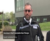 A 17-year-old boy has been arrested and remains in custody on suspicion of attempted murder after three people were injured at a school in Sheffield. Assistant Chief Constable, Dan Thorpe, urged the public to “refrain from posting images, footage or speculation on social media as it will be harmful to the investigation”.&#60;br/&#62; &#60;br/&#62; Report by Ajagbef. Like us on Facebook at http://www.facebook.com/itn and follow us on Twitter at http://twitter.com/itn