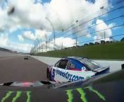 Relive Kurt Busch&#39;s final win, putting the pressure on Kyle Larson as he forces a mistake and makes the pass for the win at Kansas Speedway.