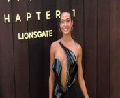 https://www.maximotv.com &#60;br/&#62;B-roll footage: Kamila Davies attends the Lionsgate world premiere of &#39;The Strangers: Chapter 1&#39; at Regal DTLA in Los Angeles, California, USA, on Wednesday, May 8, 2024. This video is available for editorial use in all media and worldwide. To ensure compliance and proper licensing of this video, please contact us. ©MaximoTV&#60;br/&#62;