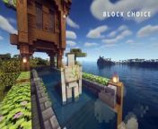 Minecraft Iron Farm House 2.0 Tutorial [Aesthetic Farm] [Java Edition] from minecraft crues