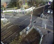 This is the shocking moment an impatient van driver smashes through a level crossing and drags a barrier over the train tracks.&#60;br/&#62;&#60;br/&#62;The driver was one of 225 reckless pedestrians and motorists caught on camera risking their lives on rail crossings.&#60;br/&#62;
